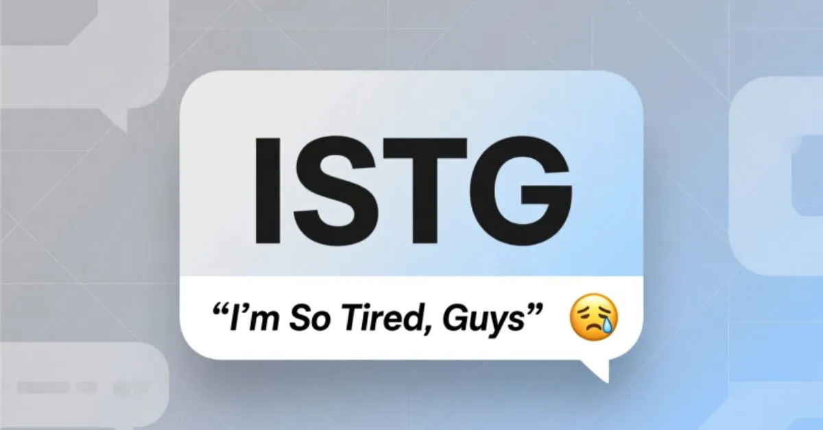 ISTG Meaning in Texts