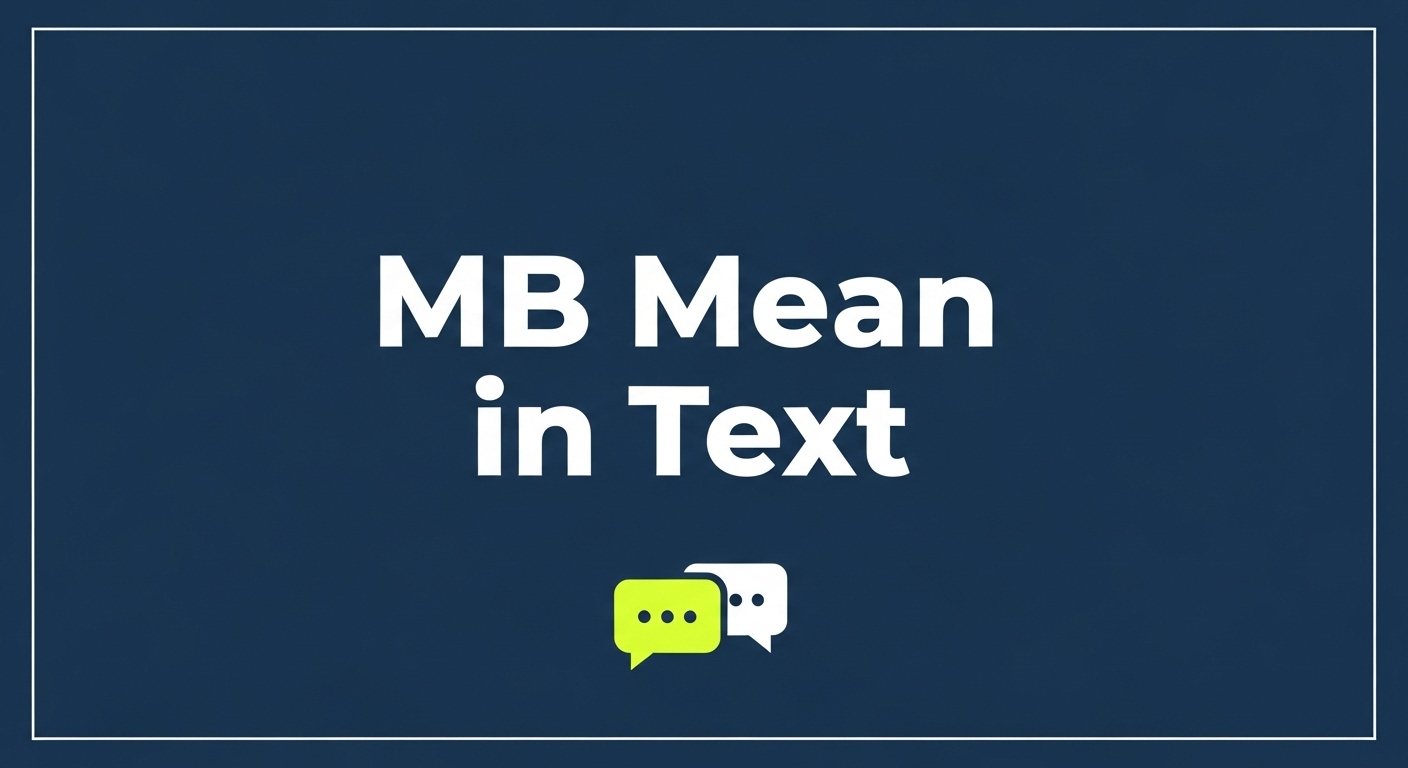 MB Mean in Text