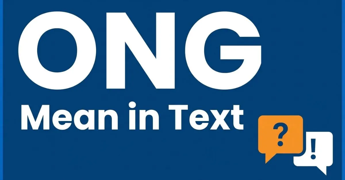 ONG Mean in Text