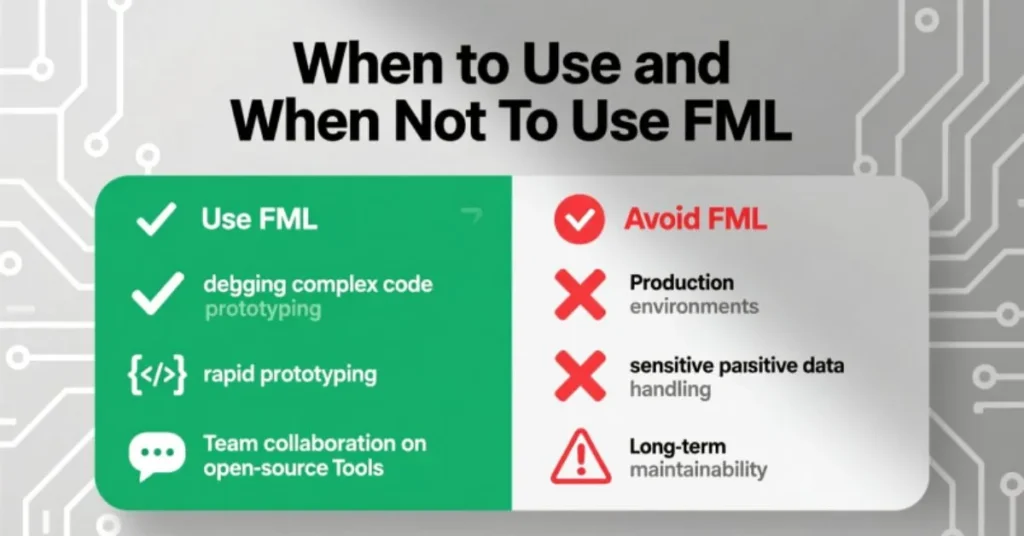 When to Use and When Not to Use FML