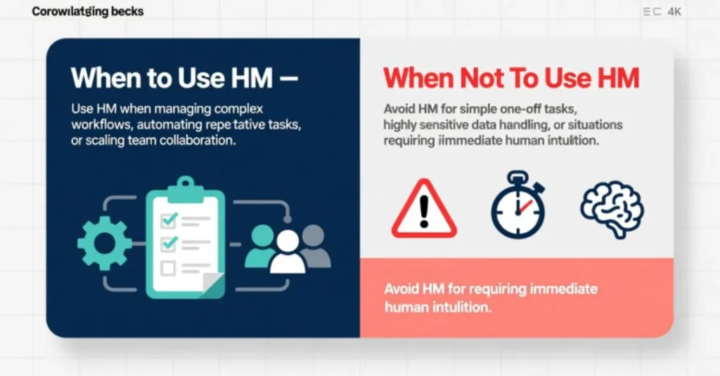 When to Use and When Not to Use HM