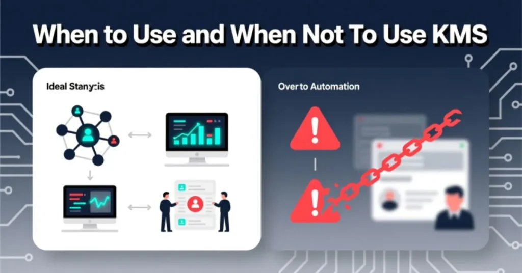 When to Use and When Not to Use KMS