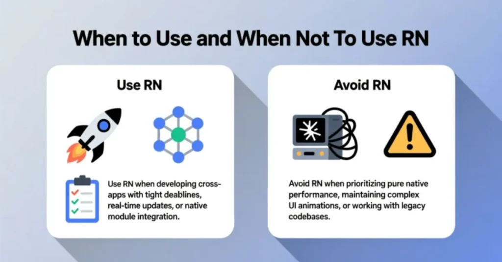 When to Use and When Not to Use RN