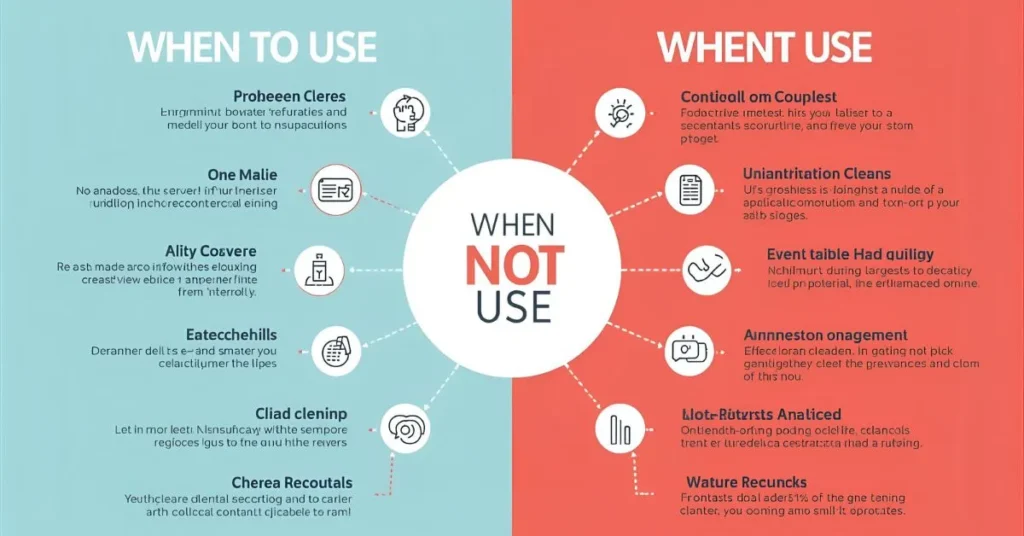 When to Use and When Not to Use SM