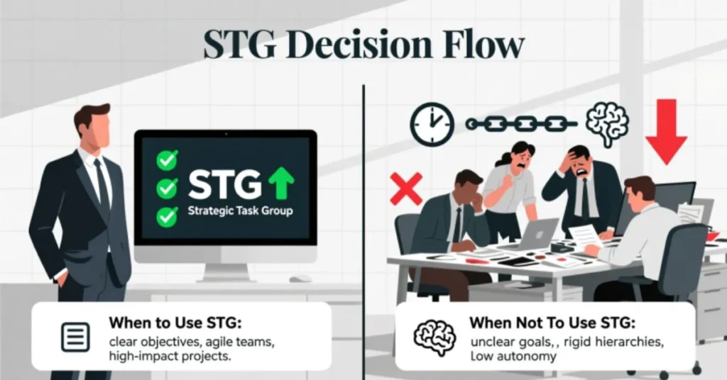 When to Use and When Not to Use STG
