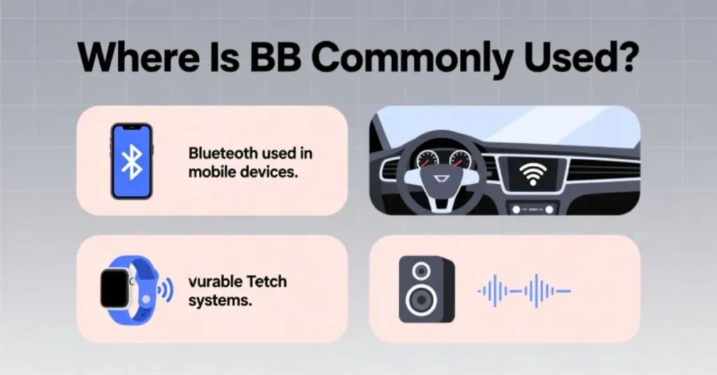 Where Is BB Commonly Used?