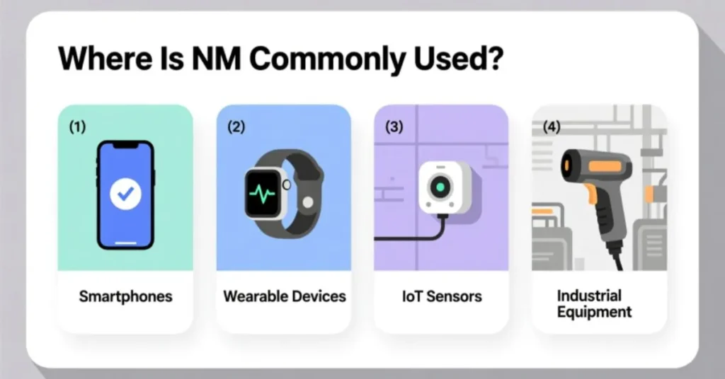 Where Is NM Commonly Used?