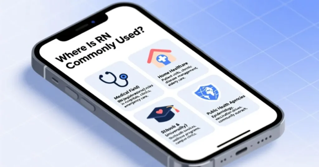 Where Is RN Commonly Used?