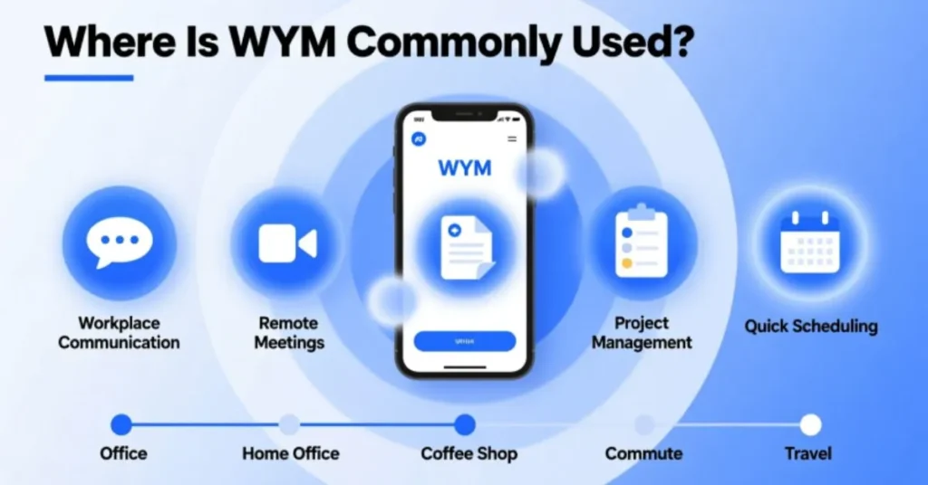 Where Is WYM Commonly Used?