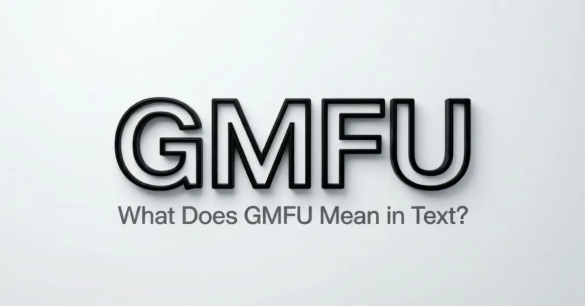 What Does GMFU Mean in Text