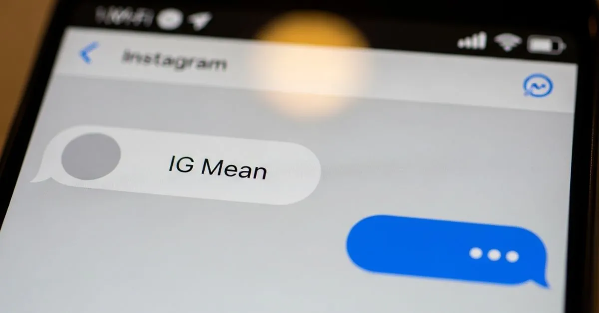 IG Mean in Text