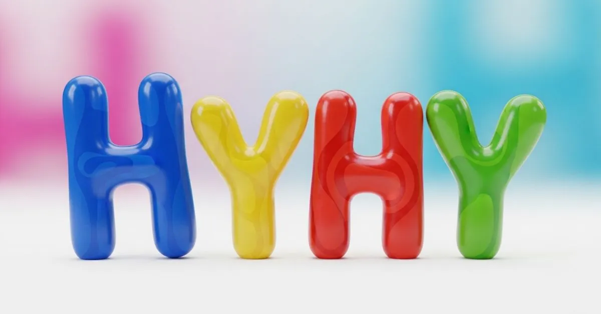 hyhy mean in text