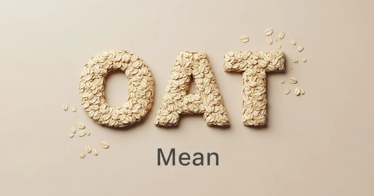 OAT Meaning in Text