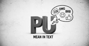 PU Meaning in Text
