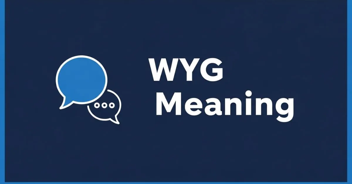WYG Meaning