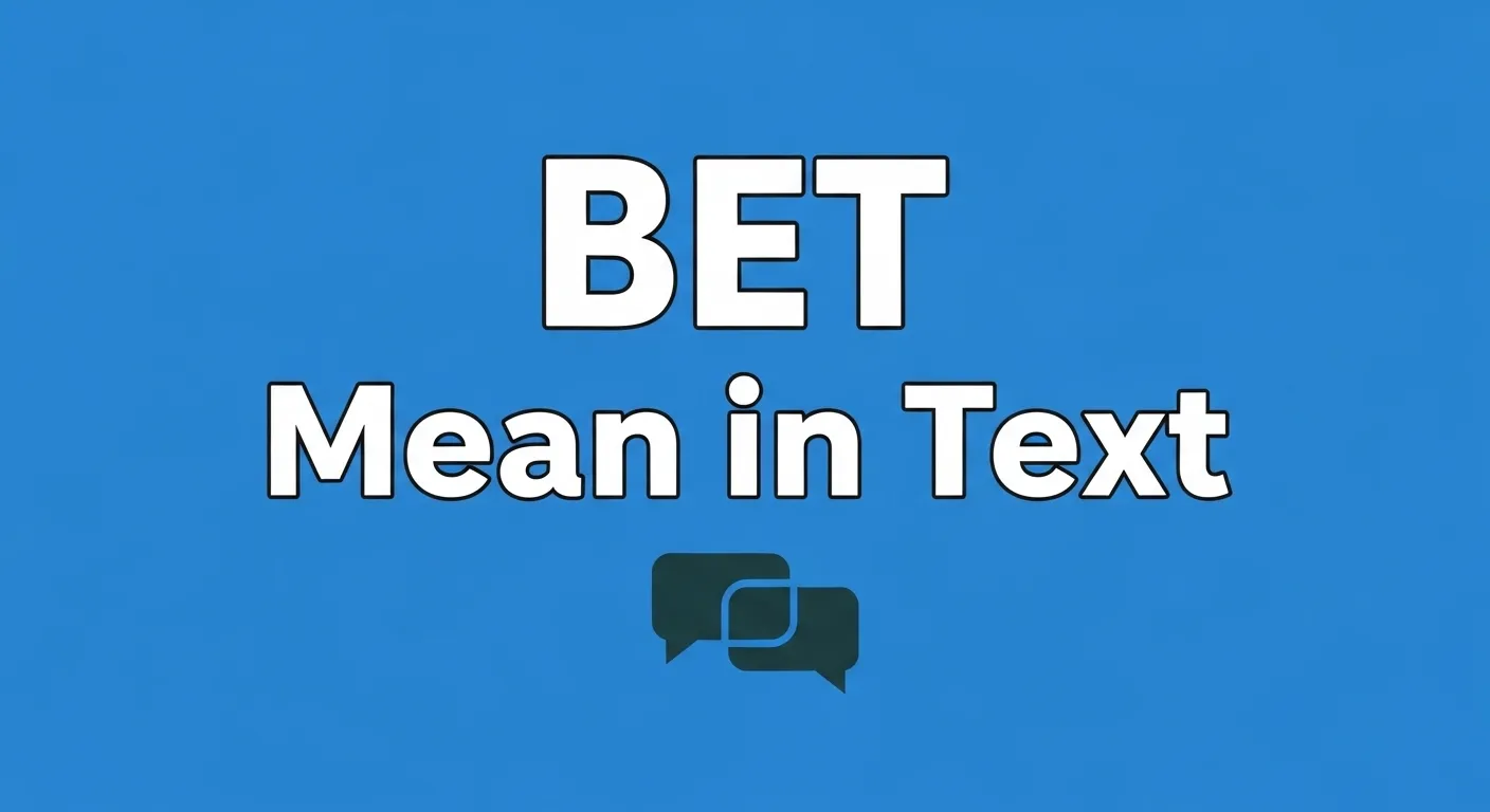 BET Mean in Text