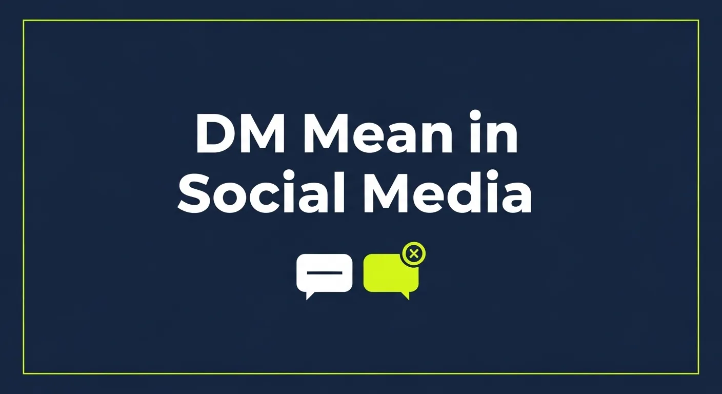 DM Mean in Social Media
