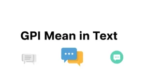 GPI Mean in Text