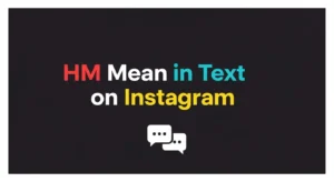 HM Mean in Text on Instagram