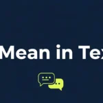 IH Mean in Text