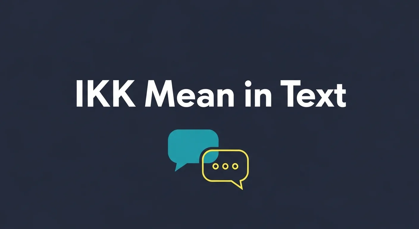 IKK Mean in Text