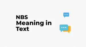NBS Meaning in Text