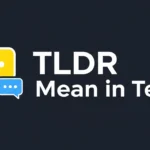 TLDR Mean in Text