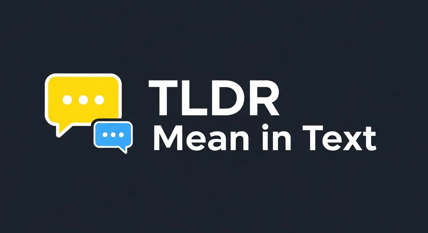 TLDR Mean in Text