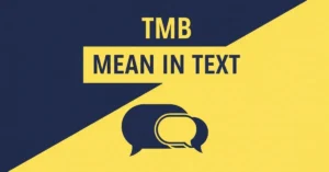 TMB Mean in Text