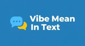 Vibe Mean in Text