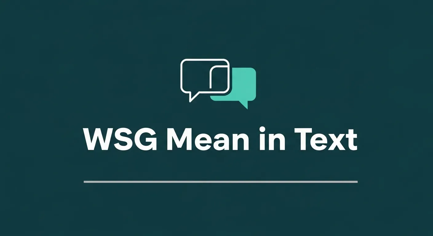 WSG Mean in Text