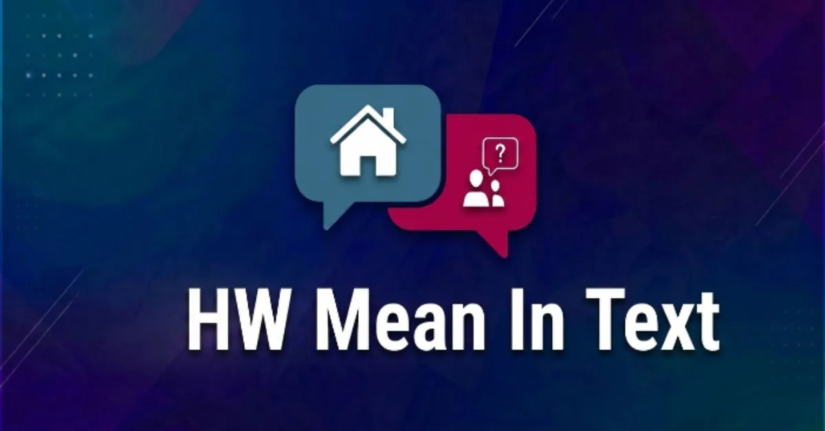 HW Mean in Text