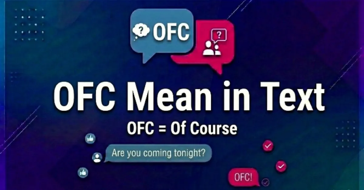 OFC Mean in a Text