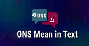 ONS Mean in Text