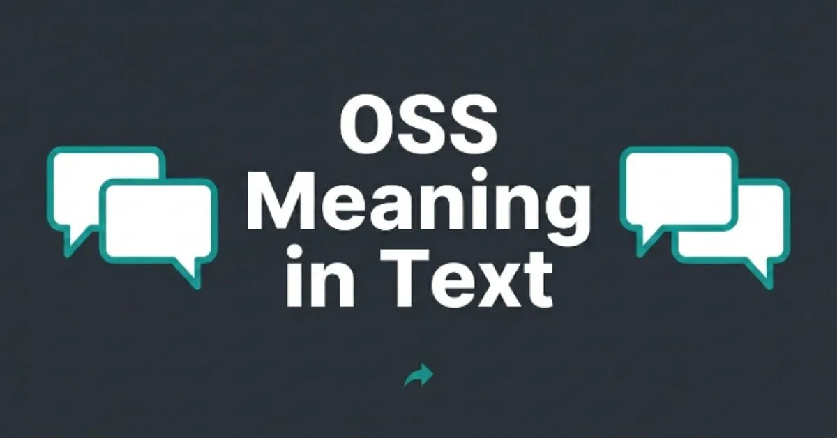 OSS Meaning In Text