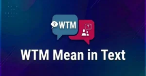 WTM Mean in Text