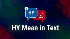 HY Mean in Text