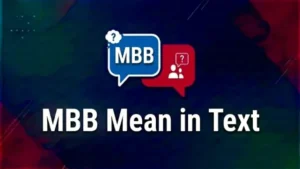 MBB Mean in Text