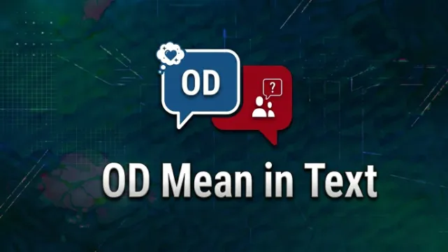 OD Mean in Text