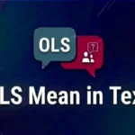 OLS Mean in Text