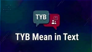 TYB Mean in Text