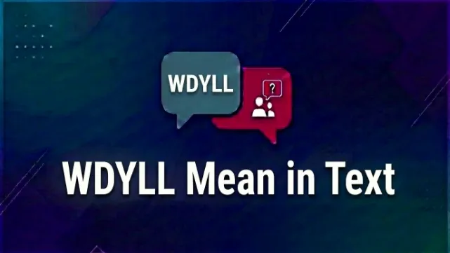 WDYLL Mean in Text