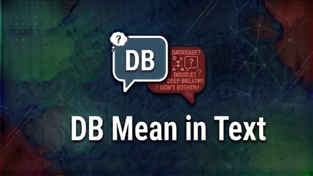 DB Mean in Text