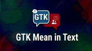 GTK Mean in Text