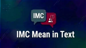 IMC Mean in Text