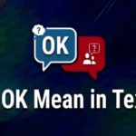 OK Mean in Text